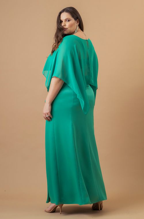 CAPA DE CHIFFON RODADA