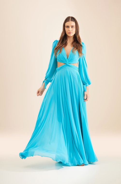 VESTIDO LONGO CACAU