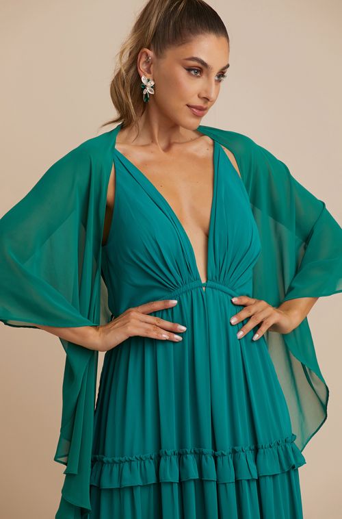 CAPA DE CHIFFON CARACOL