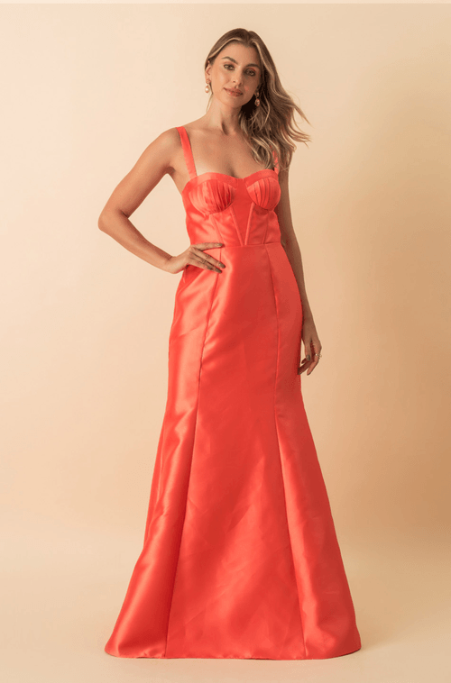 VESTIDO LONGO LAUREN