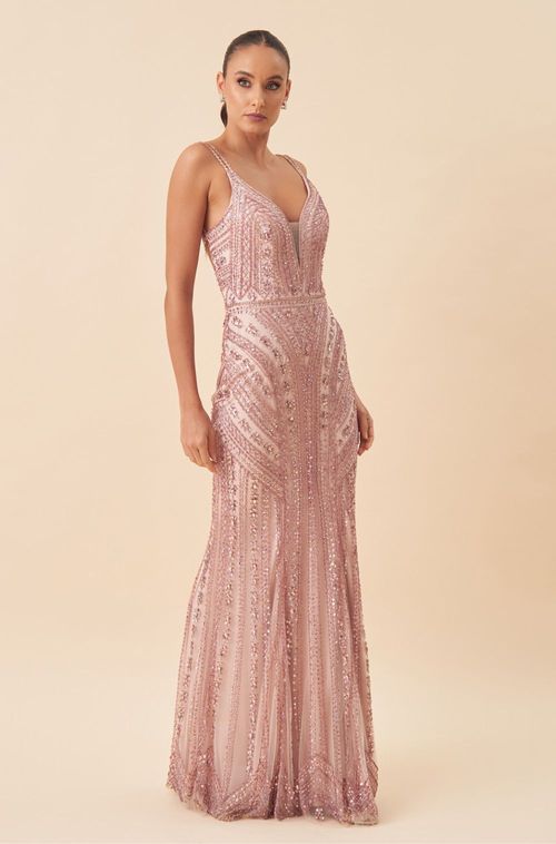 VESTIDO LONGO LAS VEGAS