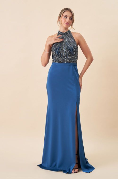 VESTIDO LONGO ROSÉLIA