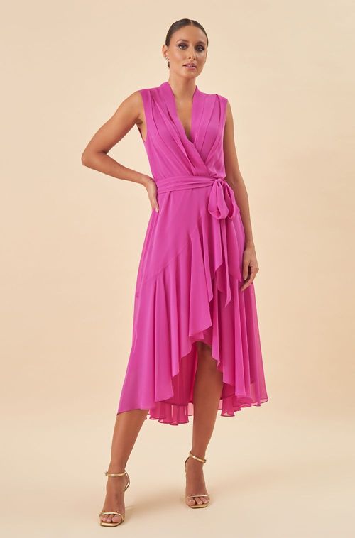 VESTIDO MIDI MANILA