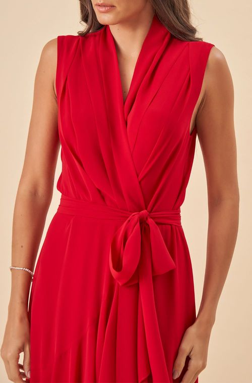 VESTIDO MIDI MANILA