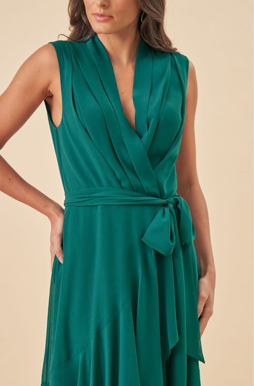 VESTIDO MIDI MANILA
