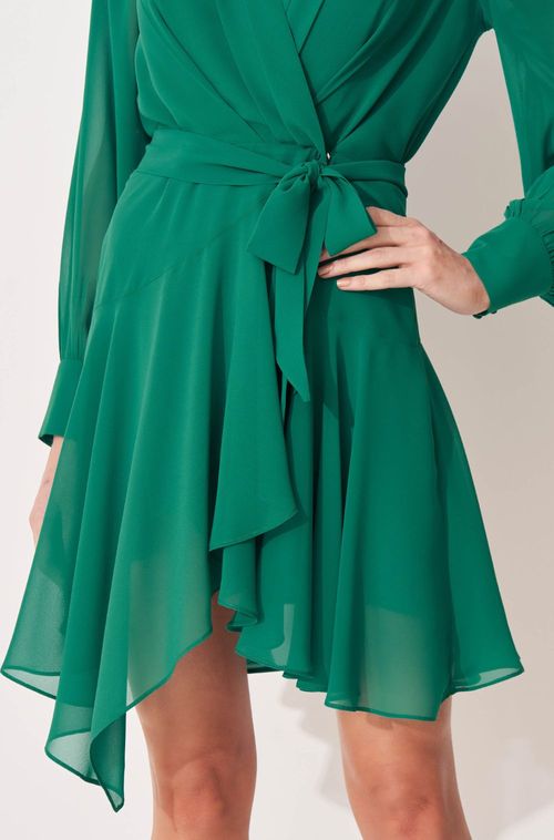 VESTIDO CURTO TATI MANGA LONGA
