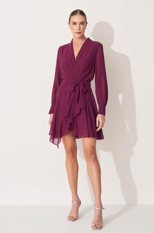 VESTIDO CURTO TATI MANGA LONGA