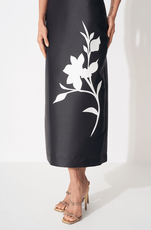 VESTIDO MIDI ROSA