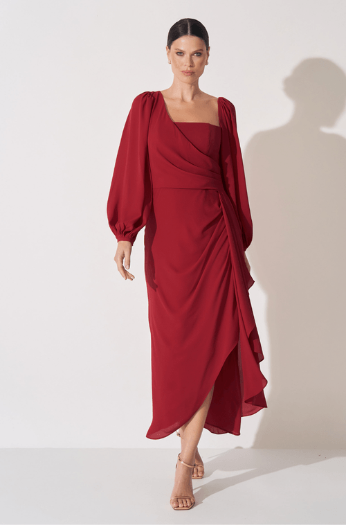 VESTIDO MIDI ANA LUCIA
