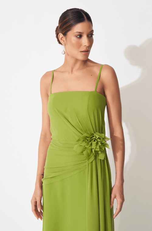 VESTIDO LONGO ELIANA - Hover