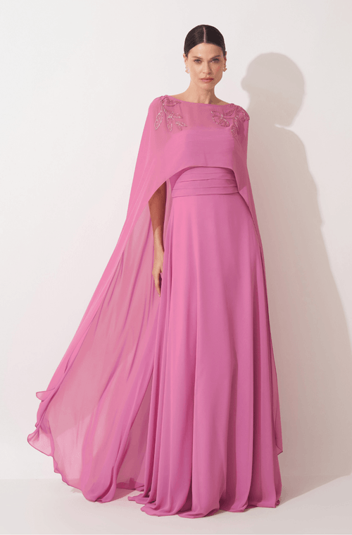 Vestido Longo Glaucia Rosa