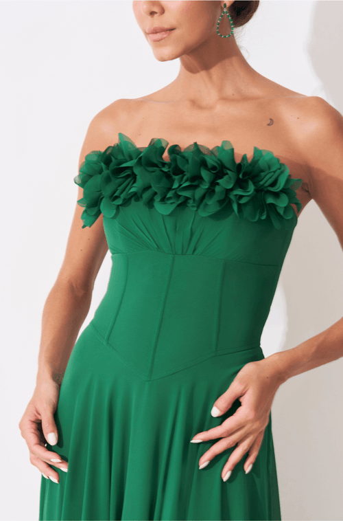 VESTIDO LONGO BEGONIA - Hover