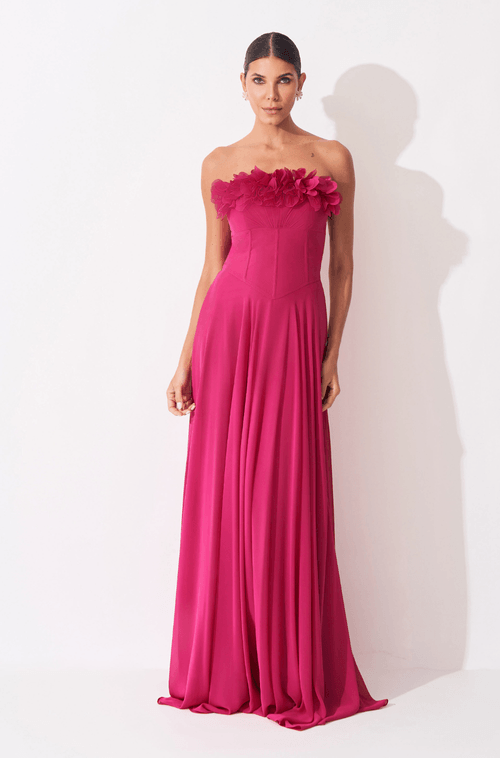 VESTIDO LONGO BEGONIA
