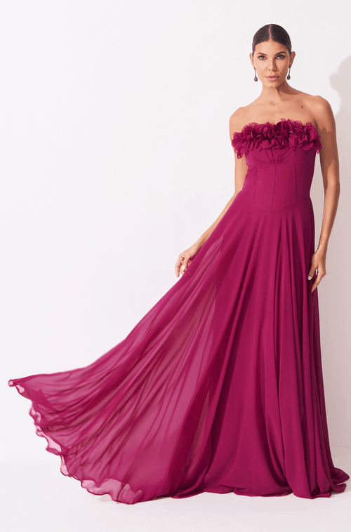 VESTIDO LONGO BEGONIA