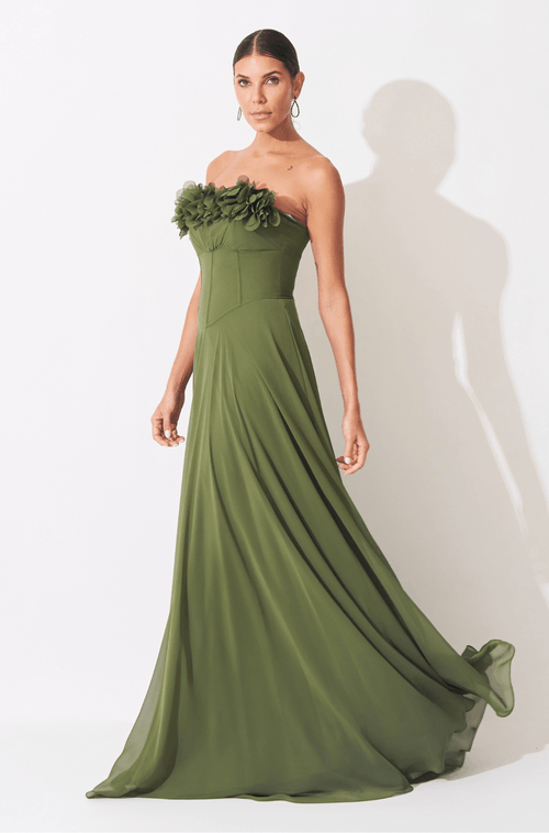 VESTIDO LONGO BEGONIA