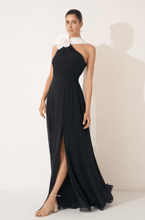 VESTIDO LONGO THASSIA - Hover