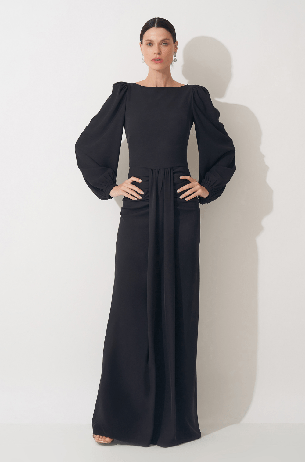 Vestido Longo Penelope Preto - Dolps | Moda Feminina: Ves