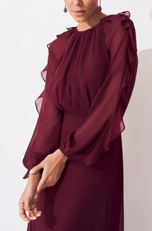 VESTIDO LONGO ODETE - Hover