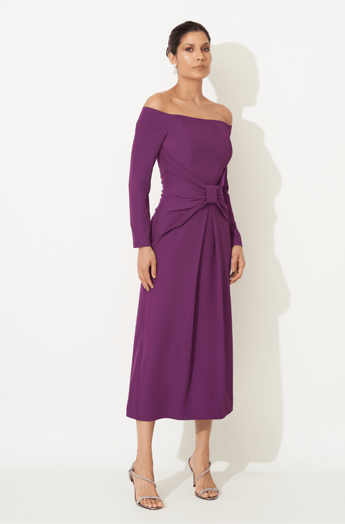 VESTIDO MIDI SANDRA - Hover