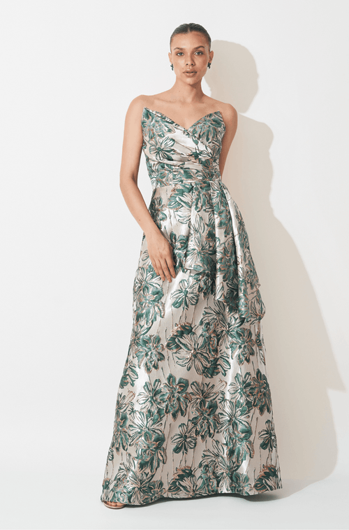 Vestido Longo Carol Verde