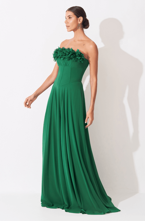 VESTIDO LONGO BEGONIA SOB ENCOMENDA - Hover
