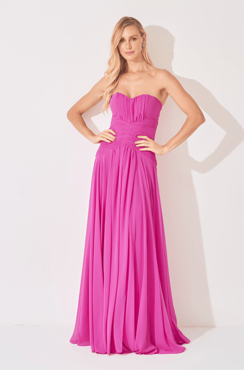 VESTIDO LONGO DOMINIQUE - Hover