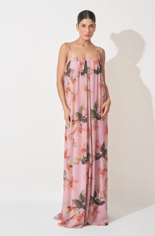 VESTIDO LONGO FLORA