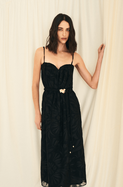 VESTIDO MIDI SORAIA - Hover