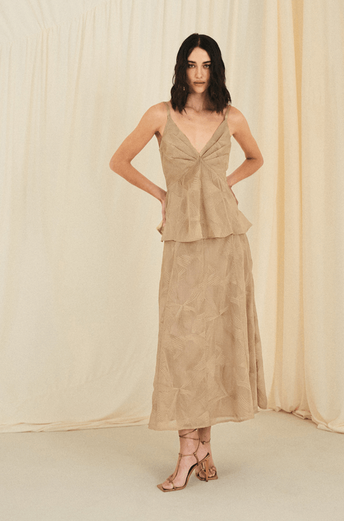 Blusa Ananda Areia - Hover