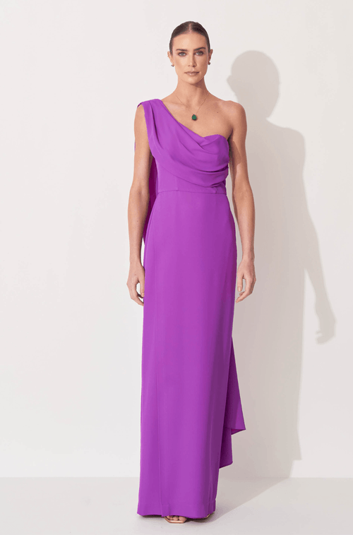 Vestido Longo Marta Roxo