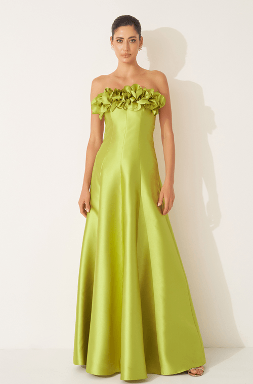 Vestido Longo Briana Verde Avocado