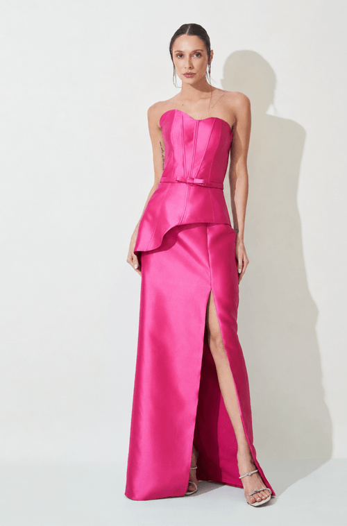Vestido Longo Evelyn Pink