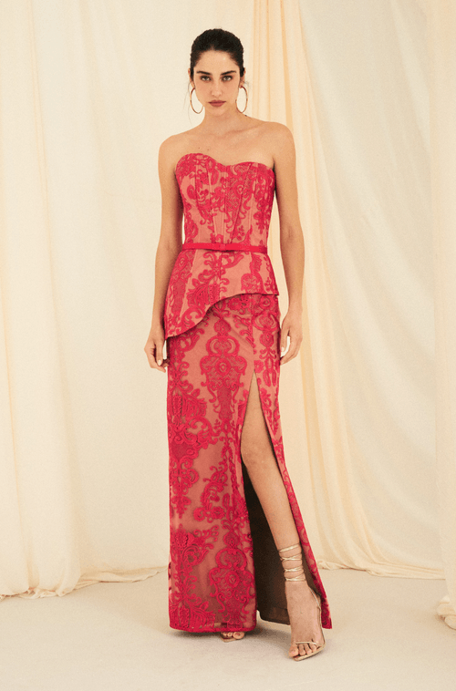 Vestido Longo Bruna Pink