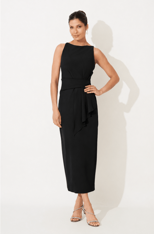 Vestido Midi Arlete Preto
