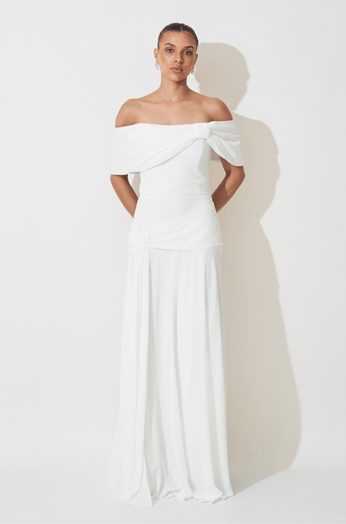 Vestido Longo Elize Off White