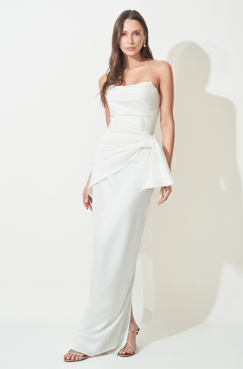 Vestido Longo Yara Off White