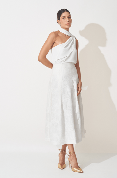 Blusa Atena Off White - Hover