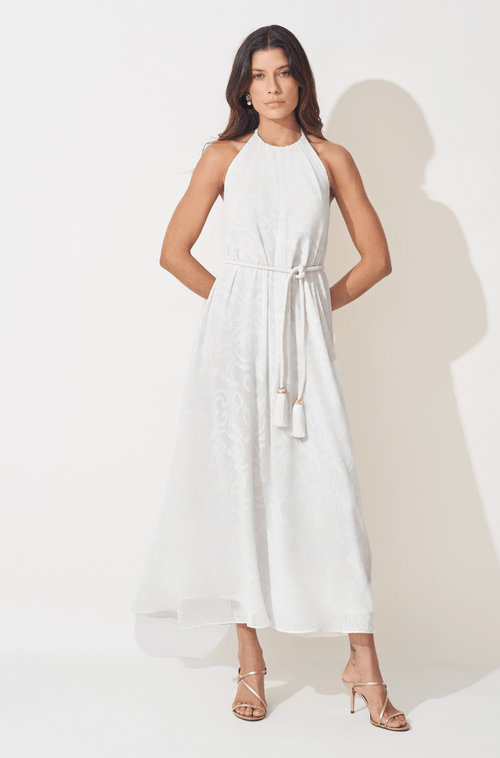 Vestido Midi Jessica Off White