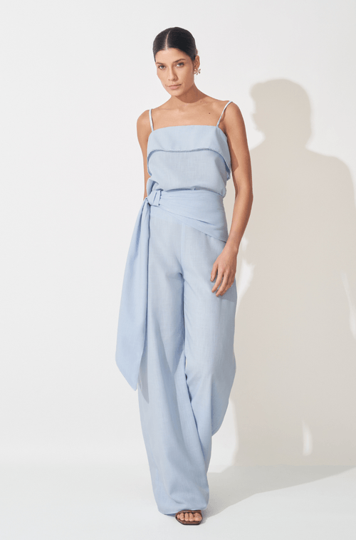 Calça Alessa Azul Serenity - Hover