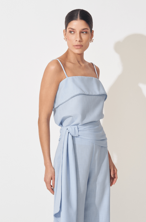 Blusa Fabiane Azul Serenity