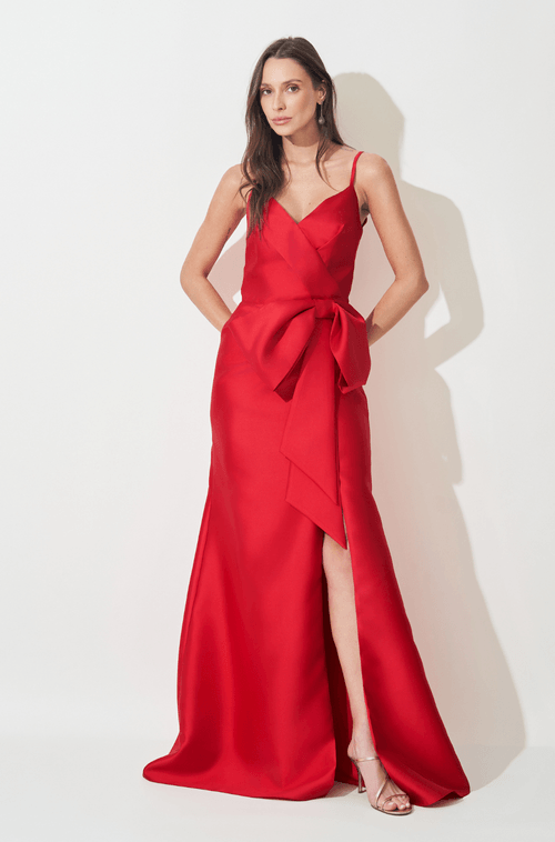 Vestido Longo Andreza Vermelho