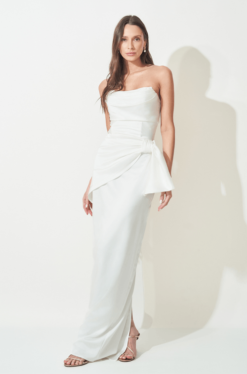 Vestido Longo Yara Off White