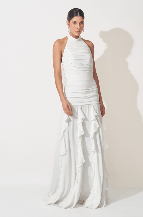 Vestido Longo Mayara Off White