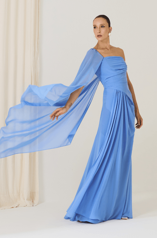 Vestido Longo Petala New Serenity
