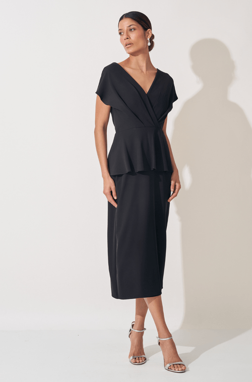 Vestido Midi Andreia Preto