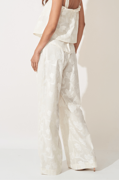 Calça Sandrine Off White - Hover