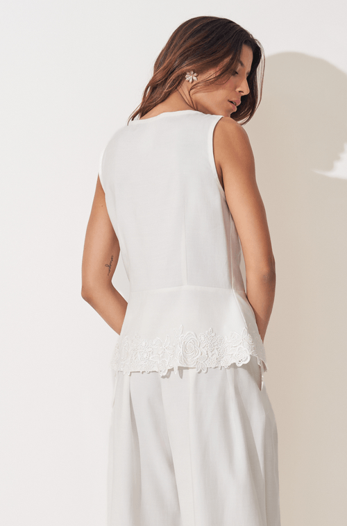 Blusa Verônica Off White - Hover