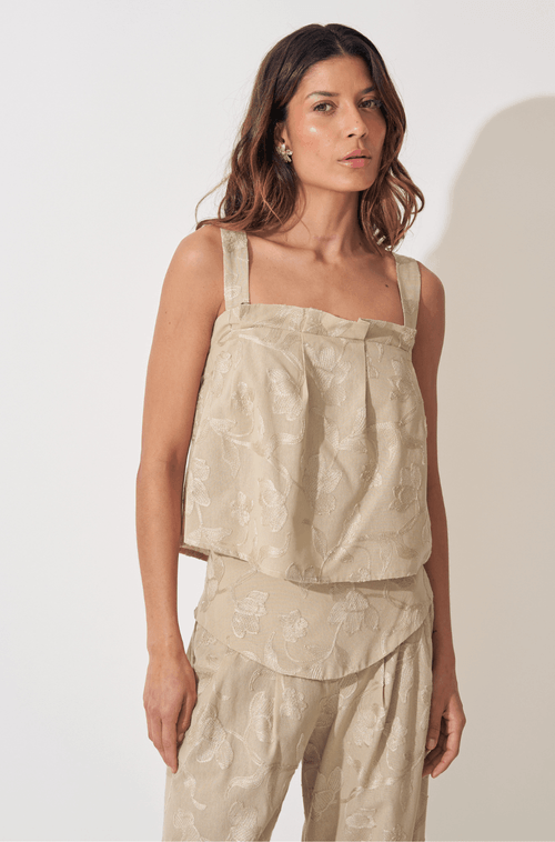 Blusa Edite Areia