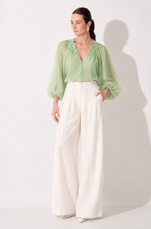 Blusa Tainara Verde Claro - Hover