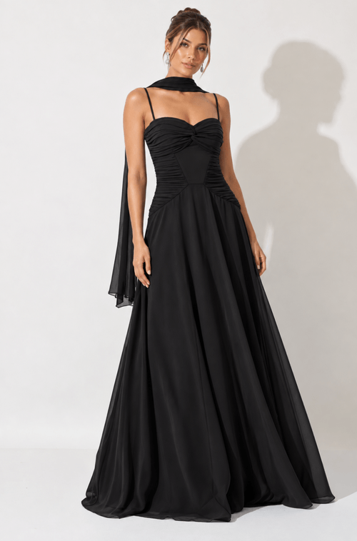 Vestido Longo Babi Preto